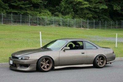 Nissan 200sx (s14) állítható magasságú futómű