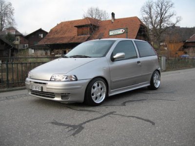 Fiat punto (typ: 176) fix magasságú futómű