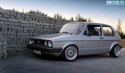 Volkswagen golf 1 fix magasságú sport futómű