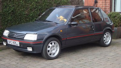 Peugeot 205 fix magasságú futómű