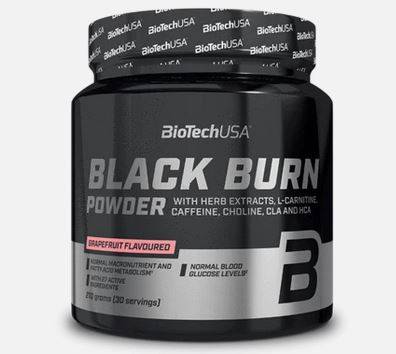 BioTech USA Black Burn italpor 210 g Grapefruit 0