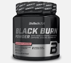 BioTech USA Black Burn italpor 210 g Grapefruit 