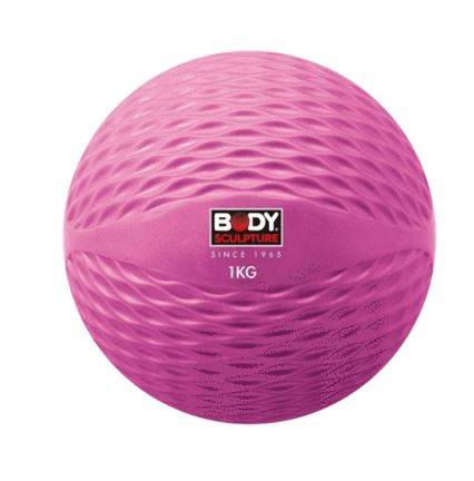 BioTech USA Súlylabda 1kg pink 0