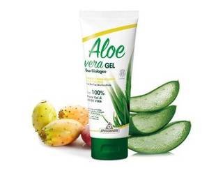 Natur Tanya Specchiasol Aloe vera gél teafa illóolaj - és fügekaktusz kivonat erejével. ECOBIO minősítésű 100%-os, külsőleg 0