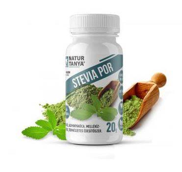 Natur Tanya Stevia por (Édesfű, Jázminpakóca) Sütéshez, főzéshez, teaként és kozmetikai célokra. 1