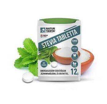 Natur Tanya Stevia tabletta (Édesfű, Jázminpakóca) Mellékíz-mentes, természetes édesítőszer. 0