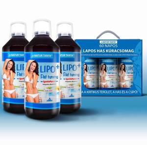 Natur Tanya 60 napos Lipo+ Lapos has kúracsomag - Ha a kritikus terület, a has és a csípő! 