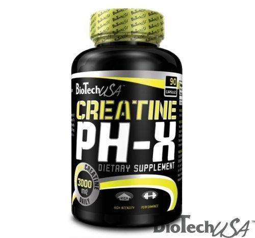 BioTech USA Creatine pH-X - 90 kapszula 0