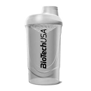 BioTech USA Átlátszó Wave Shaker - 600 ml 0