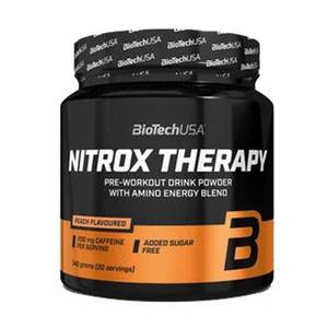 BioTech USA Nitrox Therapy - 340 g őszibarack 