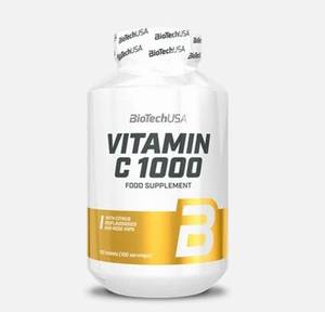 BioTech USA Vitamin C 1000 Bioflavonoids - 100 tabletta 