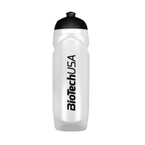 BioTech USA Áttetsző fehér kulacs - 750 ml 