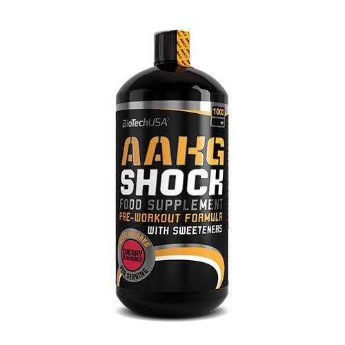 BioTech USA AAKG Shock - 1 000 ml cseresznye 0