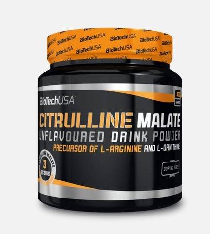 BioTech USA Citrulline Malate 300 g zöld alma 0