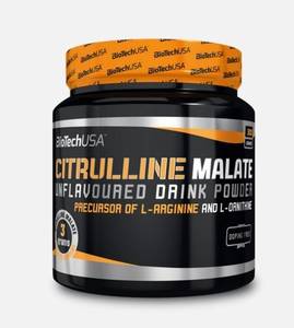 BioTech USA Citrulline Malate 300 g zöld alma 